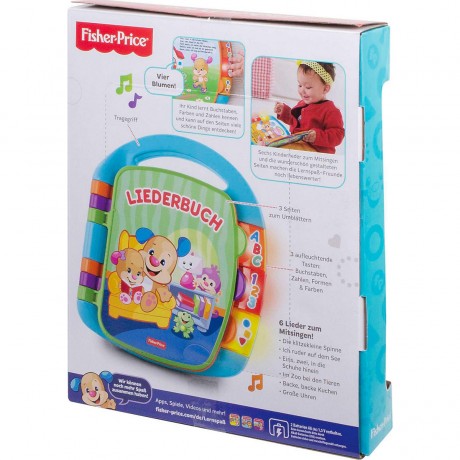 Mattel Fisher-Price Lernspass Liederbuch (blau) Обучающий песенник Fisher-Price (синий)
