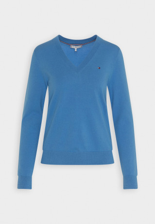 Tommy Hilfiger STITCH Jumper iconic blue СТРОЧКА перемычки знаковый синий