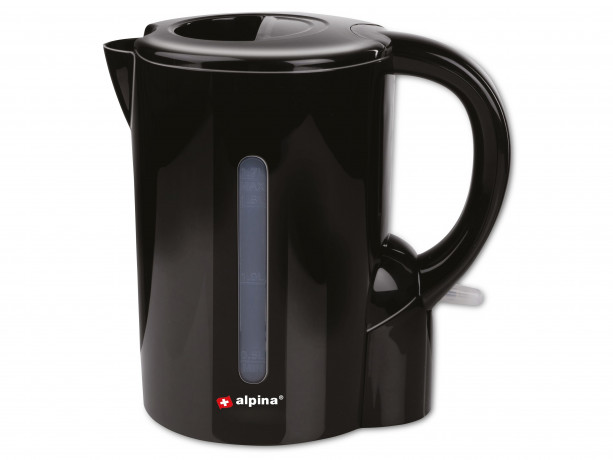 Alpina Alpina Wasserkocher ALPINA Wasserkocher, 1,7 L, 2200 W, schwarz  Чайник Alpina Чайник ALPINA, 1,7 л, 2200 Вт, черный