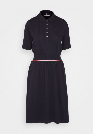 Tommy Hilfiger POLO DRESS Day dress desert sky ПЛАТЬЕ-ПОЛО Повседневное платье небо пустыни