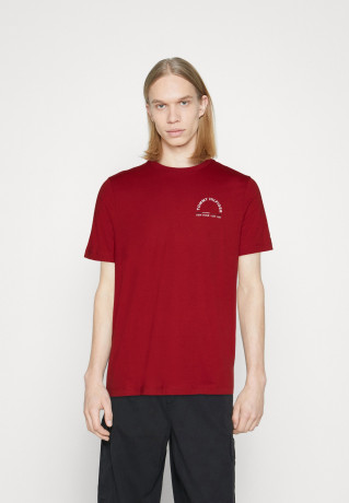 Tommy Hilfiger SHADOW TEE UNISEX Print T-shirt arizona red SHADOW TEE UNISEX Футболка с принтом аризона красный