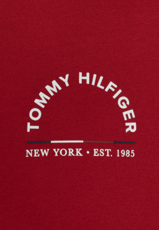 Tommy Hilfiger SHADOW TEE UNISEX Print T-shirt arizona red SHADOW TEE UNISEX Футболка с принтом аризона красный