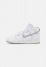 Nike Sportswear W DUNK HIGH Sneaker high white/grey fog/sail W DUNK HIGH Высокие кроссовки женские белый/серый туман/парус