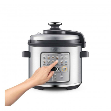 Sage Sage Multikocher SPR680BSS Schnellkochtopf, Dampfgarer, 1100 W, The Fast Slow GO Мультиварка Sage SPR680BSS Скороварка, пароварка, 1100 Вт, Fast Slow GO