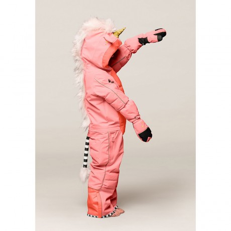 WeeDo UNIDO GOLD Einhorn Schneeanzuge Зимние комбинезоны с единорогом UNIDO GOLD