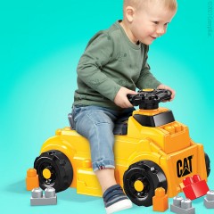 Mattel Mega Bloks CAT Build N Play Ride On Mega Bloks CAT Build N Play Ride On