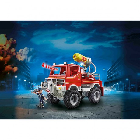 PLAYMOBIL PLAYMOBIL 2er Set: 9462 Grosse Feuerwache + 9466 Feuerwehr-Truck PLAYMOBIL Набор из 2 предметов: Большая пожарная станция 9462 + Пожарная машина 9466