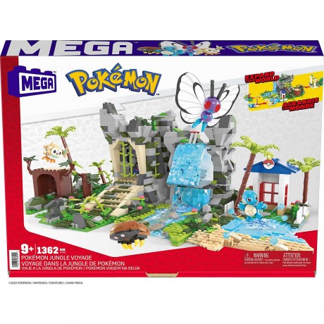 Mattel Mega Construx Pokemon Dschungel Bauset Строительный набор Mega Construx Pokemon Jungle
