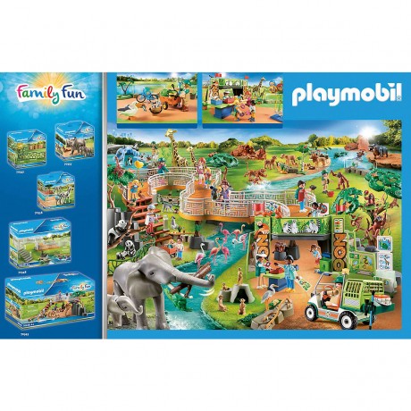 PLAYMOBIL PLAYMOBIL 70341 Mein grosser Erlebnis-Zoo PLAYMOBIL 70341 Мой большой зоопарк приключений