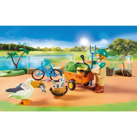 PLAYMOBIL PLAYMOBIL 70341 Mein grosser Erlebnis-Zoo PLAYMOBIL 70341 Мой большой зоопарк приключений