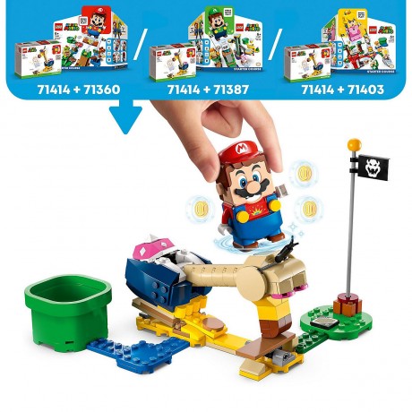LEGO LEGO Super Mario 71414 Pickondors Picker  Erweiterungsset LEGO Super Mario 71414 Дополнительный набор Pickondor's Picker