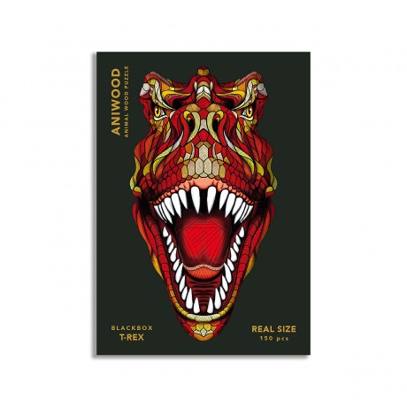 ANIWOOD Holz-Puzzle T-Rex M (150 Teile) Пазл деревянный T-Rex M (150 деталей)