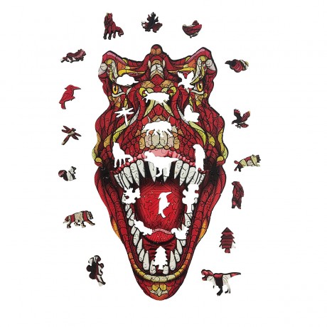 ANIWOOD Holz-Puzzle T-Rex M (150 Teile) Пазл деревянный T-Rex M (150 деталей)