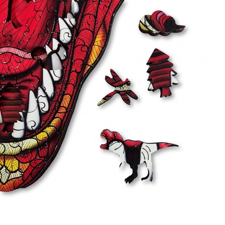 ANIWOOD Holz-Puzzle T-Rex M (150 Teile) Пазл деревянный T-Rex M (150 деталей)