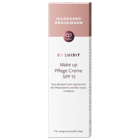 HILDEGARD BRAUKMANN Make up Pflege Creme SPF15 50 ml Крем для ухода за макияжем SPF15