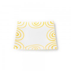 Gmundner Keramik Gmundner Keramik Gelbgeflammt Dessertteller / Fruhstucksteller 20x20x2,6 cm Gmundner керамическая десертная тарелка с желтым пламенем / тарелка для завтрака 20x20x2,6 см