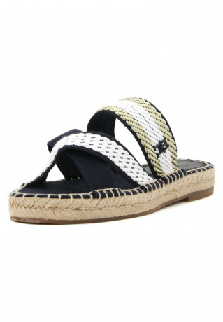 Tommy Hilfiger WEBBING Mules blu WEBBING Мюли синий