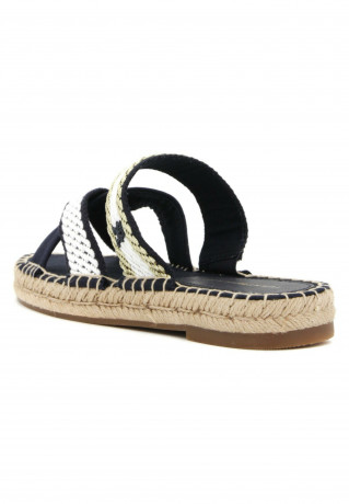 Tommy Hilfiger WEBBING Mules blu WEBBING Мюли синий