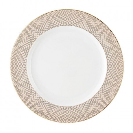 Rosenthal Rosenthal Francis Carreau Beige Speiseteller 27 cm Rosenthal Francis Carreau Бежевая тарелка 27 см