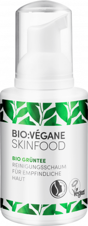 BIO VEGANE (Био Веган) Reinigungsschaum Очищающая пена для умывания Skinfood Green Tea, 100 мл