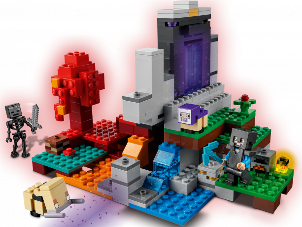 Lego Das zerstorte Portal Разрушенный портал