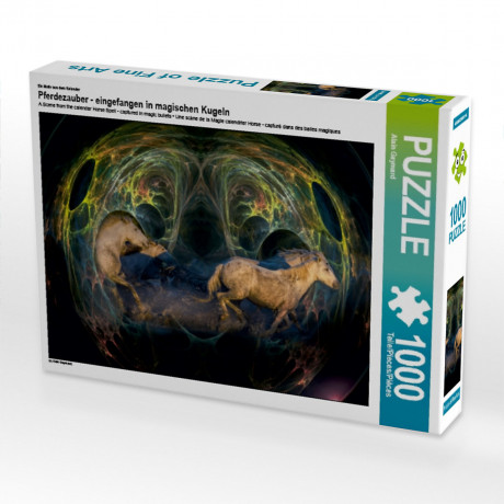 CALVENDO Puzzle CALVENDO Puzzle Pferdezauber Пазл CALVENDO Пазл лошадь магия
