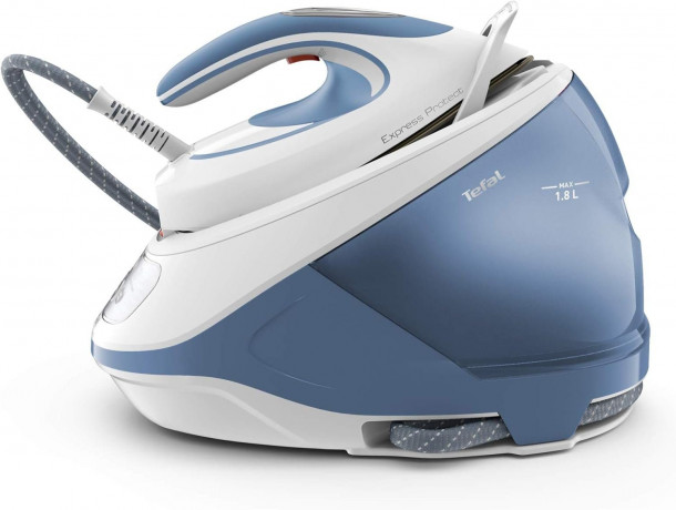 Tefal Tefal Dampfbugelstation Express Protect,Bugelstation,Dampf,Bugelstationen mit Dampfstation, 1,80 ml Wassertank, 1,8 L Tank abnehmbar,Bugeleisen Dampfbugelstation, Dampfbugeleisen  Паровая гладильная станция Tefal Express Protect, гладильная станция,