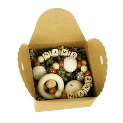 dubistda Greifling mit Name Hakelperle Игрушка-клатч с именем Hakelperle