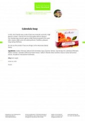 Kraueterhaus Sanct Bernhardt Calendula Soap, 100 г