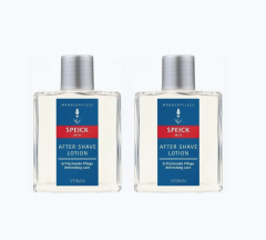 SPEICK After Shave Lotion 100ml x 2st, Men лосьон после бритья, освежающий after shave с ментолом и лавандой, для чувствительной кожи, Германия, Набор 2 шт х 100 мл 