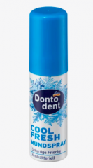 Dontodent Mundspray cool fresh fluoridfrei, Донтодент Освежающий Спрей для Полости Рта с маслом шалфея, без фтора, 15 мл