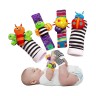Vicabo Baby Rasseln Spielzeug Socken und Handgelenk Rasseln fur Kinder Детские погремушки игрушки носки и наручные погремушки для детей