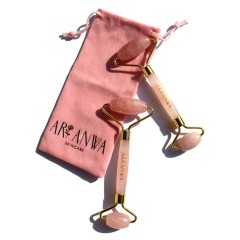 ARI ANWA Skincare Rosenquarz Roller  Ролик из розового кварца