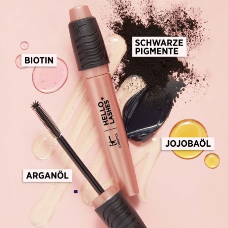 IT Cosmetics Hello Lashes Volumizing Mascara + Lash Serum Black Hello Lashes Объемная Тушь + Сыворотка для Ресниц