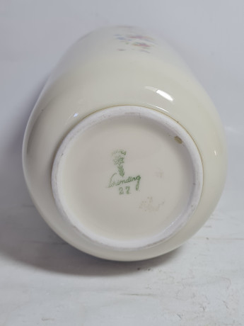 Ваза винтажная Schirnding Bavaria / 22er в мелкий цветочек, фарфор, 24 см, Германия, 1960-70гг.