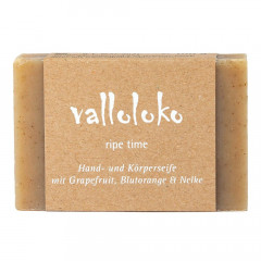 Valloloko Hand- und Korperseife Ripe Time 100g  Мыло для рук и тела Время созревания 100г