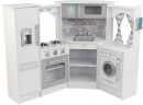 KidKraft Ultimate Eck-Spielkuche mit Licht- und Soundeffekten – Weiss Ultimate Corner Play Kitchen со световыми и звуковыми эффектами