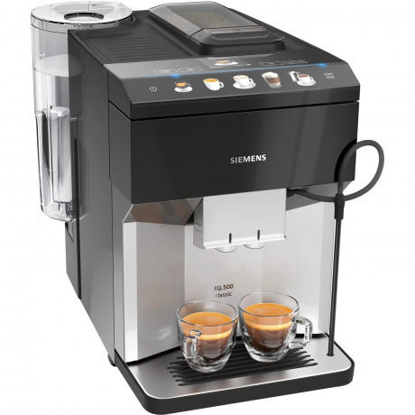 SIEMENS SIEMENS Kaffeevollautomat TP505D01 EQ.500 CLASSIC KAFFEEVOLLAUTOMAT  Полностью автоматическая кофемашина SIEMENS TP505D01 EQ.500 CLASSIC ПОЛНОСТЬЮ АВТОМАТИЧЕСКАЯ КОФЕМАШИНА