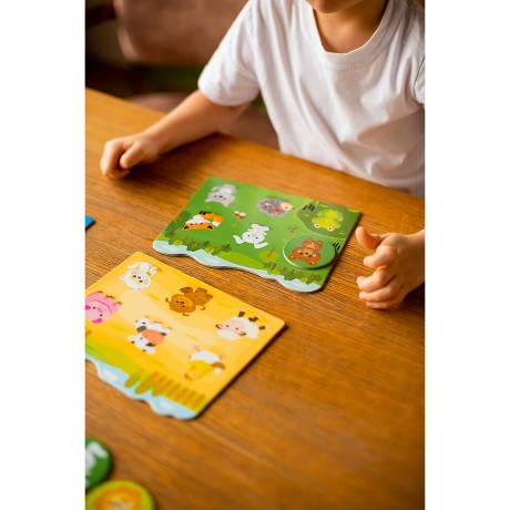 Montessori LOTTO. Bewohner der Erde ЛОТО. жители земли