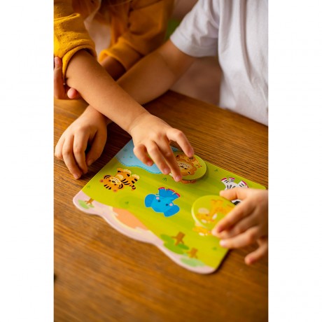 Montessori LOTTO. Bewohner der Erde ЛОТО. жители земли