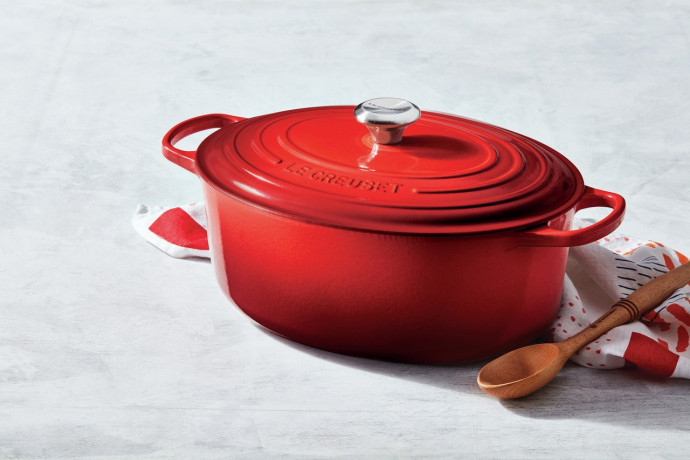Le Creuset LE CREUSET Br\u00e4ter SIGNATURE  rot LE CREUSET Br>4ter ПОДПИСЬ