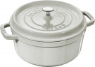 Staub Staub Br\u00e4ter Cocotte 28cm rund  Weiss Staub Br>4ter Кокотка 28см круглая