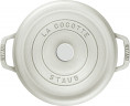 Staub Staub Br\u00e4ter Cocotte 28cm rund  Weiss Staub Br>4ter Кокотка 28см круглая