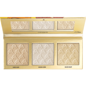 Catrice Disney Highlighters Princess Belle, Катрис Принцессы Диснея Паллетка хайлайтеров Белль, Лимитированная коллекция, Германия