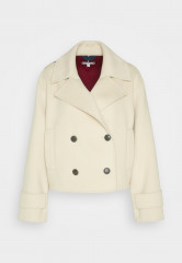 Tommy Hilfiger COLORBLOCK PEACOAT Summer jacket classic beige/desert sky/rouge COLORBLOCK PEACOAT Летняя куртка классический бежевый/пустынное небо/румяна