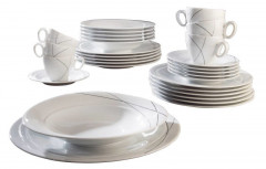 Seltmann Weiden Seltmann Weiden Kombiservice  30tlg TRIO HIGHLINE Weiss Комбинированный сервис Seltmann Weiden, 30 шт. TRIO HIGHLINE