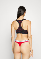 Tommy Hilfiger UNLINED BRALETTE PRINT Bustier rose  ПРИНТ БРАЛЕТ БЕЗ ПОДКЛАДКИ Бюстье Роза