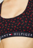 Tommy Hilfiger UNLINED BRALETTE PRINT Bustier rose  ПРИНТ БРАЛЕТ БЕЗ ПОДКЛАДКИ Бюстье Роза