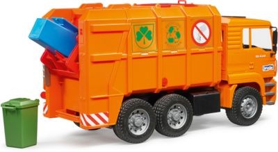 Bruder BRUDER 02760 Mull LKW 47cm MAN TGA orange Мусоровоз BRUDER 02760 47см MAN TGA оранжевый