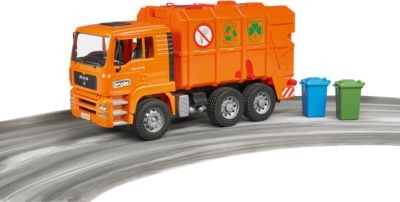 Bruder BRUDER 02760 Mull LKW 47cm MAN TGA orange Мусоровоз BRUDER 02760 47см MAN TGA оранжевый